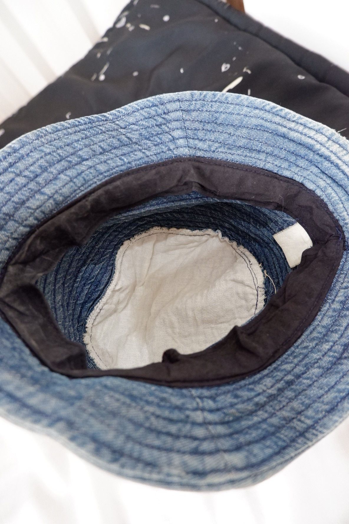 Japanese Brand Vintage Distressed Bucket Hat Size ONE SIZE - 5 Thumbnail