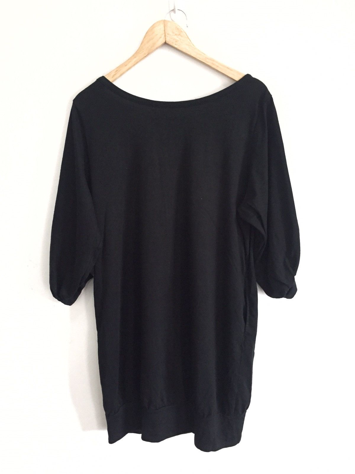 Limi Feu 1990s Limi Feu Black Minimalist Jacket Dress Size US L / EU 52-54 / 3 - 2 Thumbnail