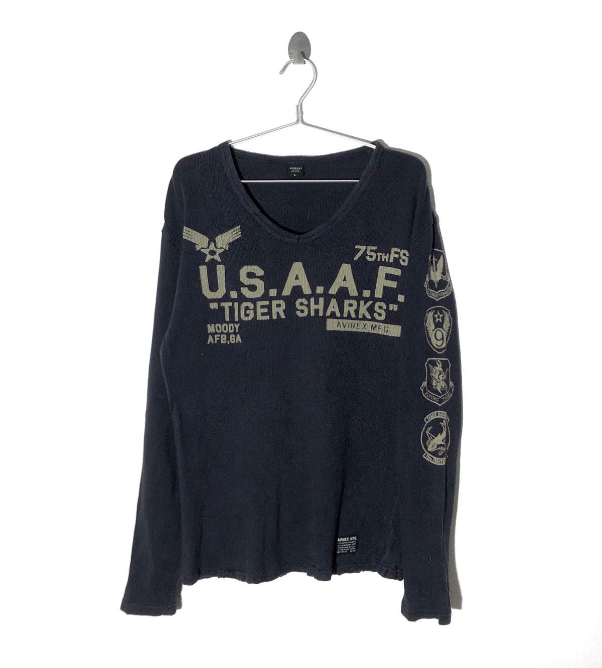 Avirex us Air Force Usaaf military logo shirt