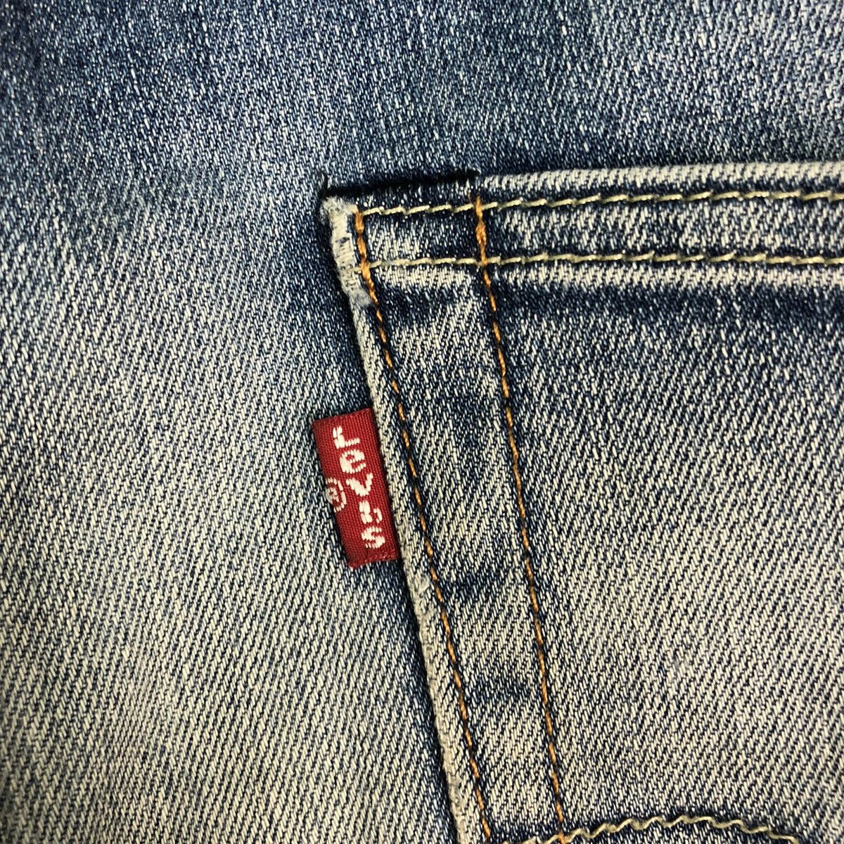 Levi's DLL 551 Levi's Vintage Blue distressed Denim Jeans #c189 Size US 30 / EU 46 - 11 Thumbnail