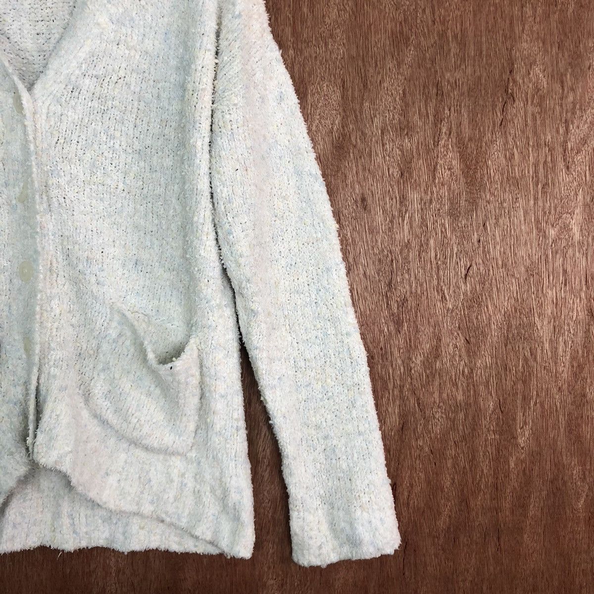 Homespun Knitwear Love City White Mohair Shag Shaggy Knitwear #c412 Size US M / EU 48-50 / 2 - 5 Thumbnail