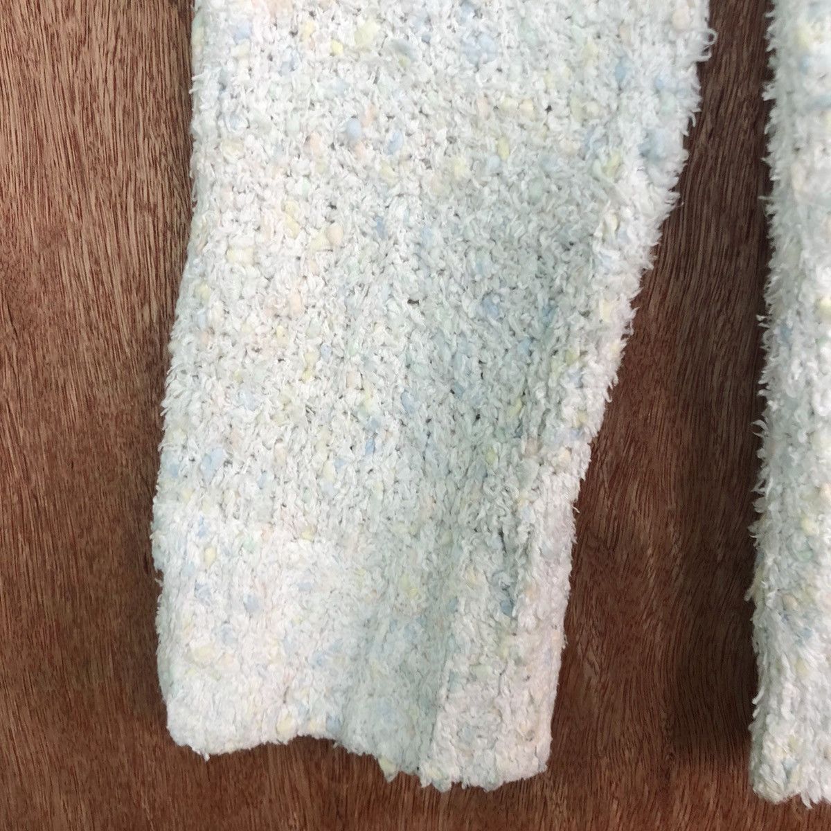 Homespun Knitwear Love City White Mohair Shag Shaggy Knitwear #c412 Size US M / EU 48-50 / 2 - 6 Thumbnail