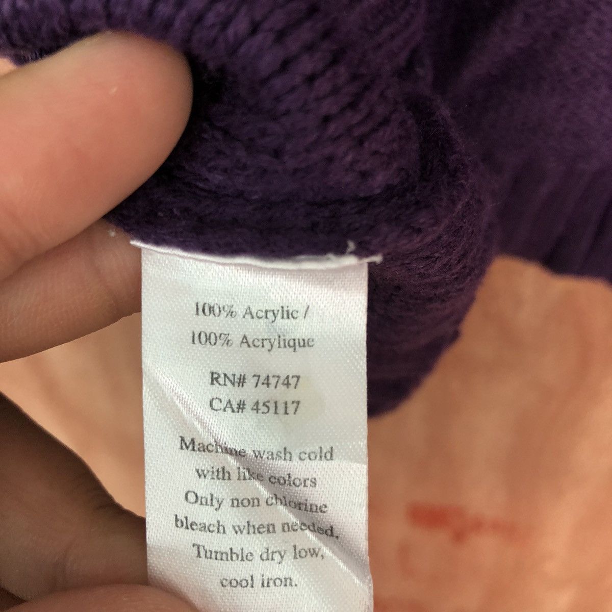 Homespun Knitwear Natural Reflections Purple Knitwear japan #6076 Size US S / EU 44-46 / 1 - 10 Thumbnail