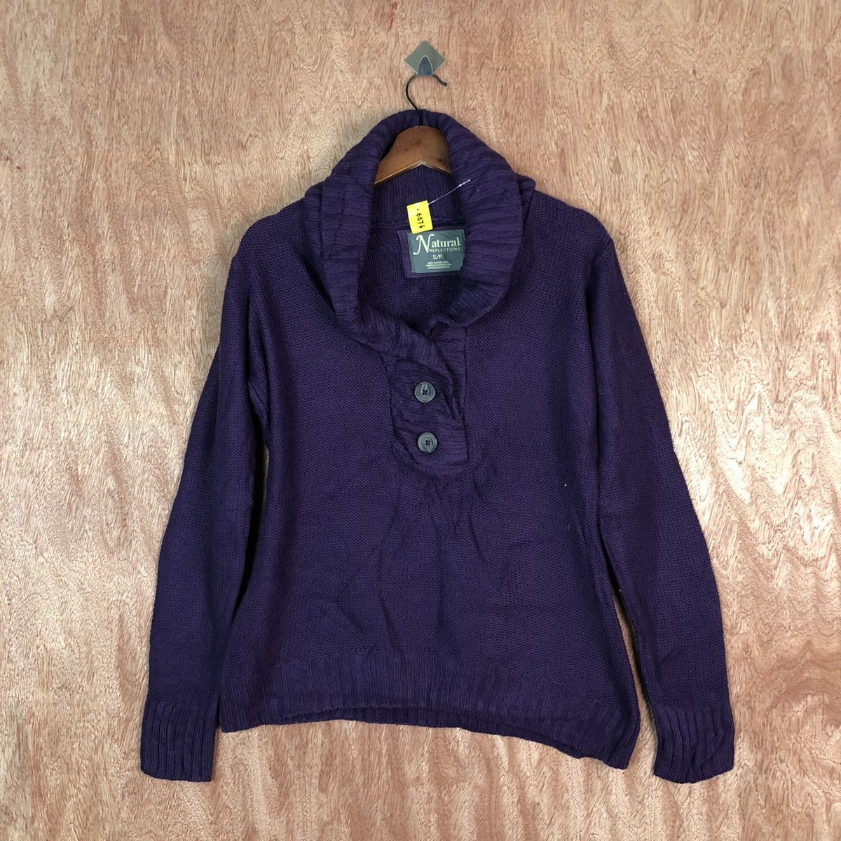 Homespun Knitwear Natural Reflections Purple Knitwear japan #6076 Size US S / EU 44-46 / 1 - 1 Thumbnail
