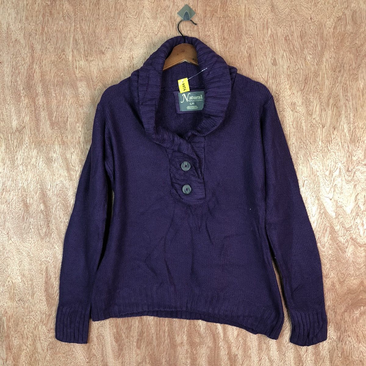 Homespun Knitwear Natural Reflections Purple Knitwear japan #6076 Size US S / EU 44-46 / 1 - 3 Thumbnail