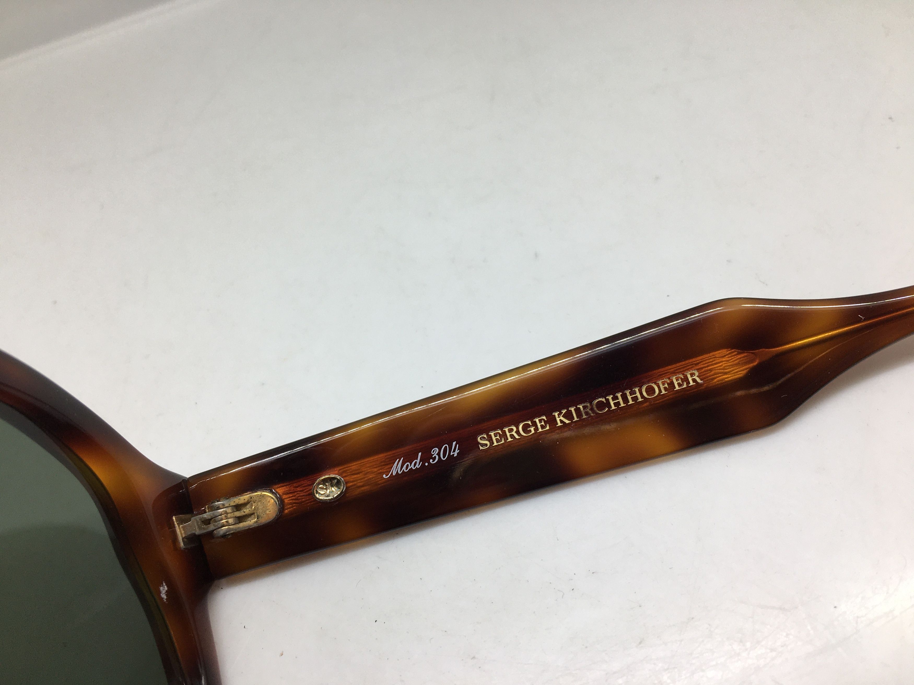 Vintage SERGE KIRCHHOFER SK304 MENS AVIATOR BRILLEN Sunglasses Size ONE SIZE - 4 Thumbnail