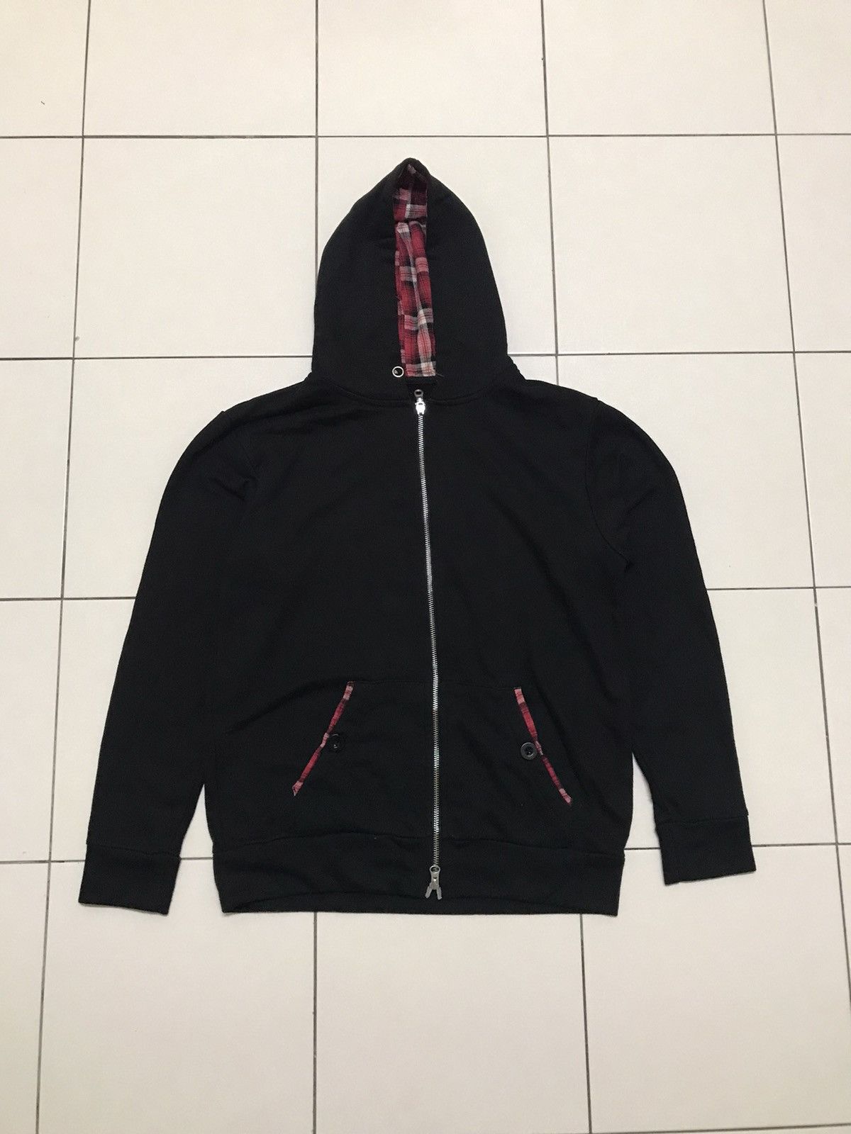 Japanese Brand Vintage Japanese Brand Amorte Black Hoodie Size US M / EU 48-50 / 2 - 1 Thumbnail