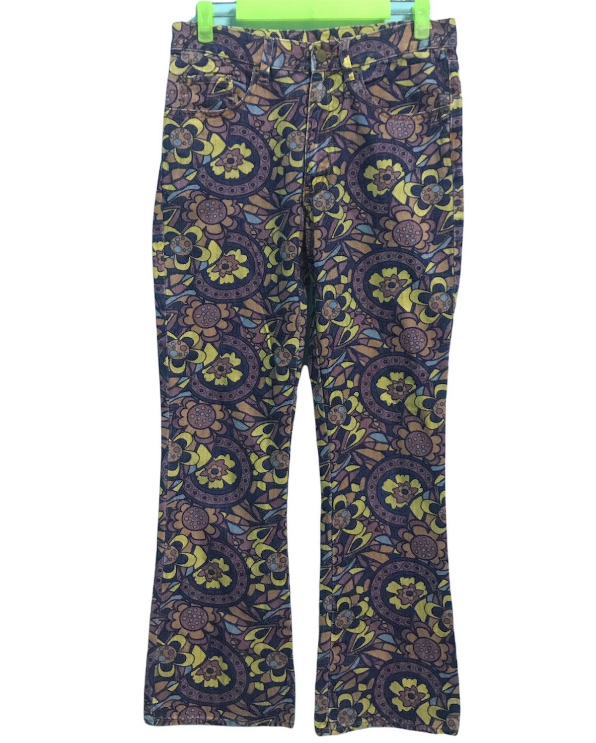 Japanese Brand Women Pants All Over Print