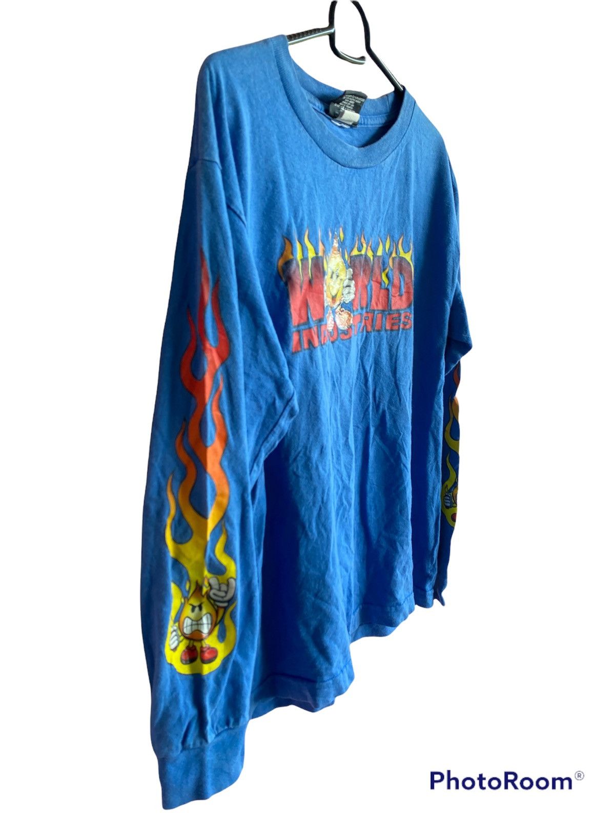 Vintage VINTAGE WORLD INDUSTRIES FLAME SHIRT Size US S / EU 44-46 / 1 - 2 Thumbnail