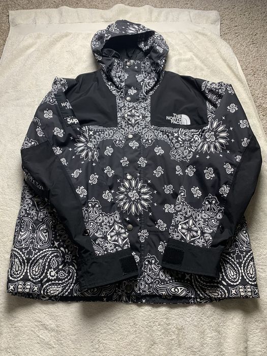 Supreme Supreme X The Northface Mountain parka bandana 2014 | Grailed