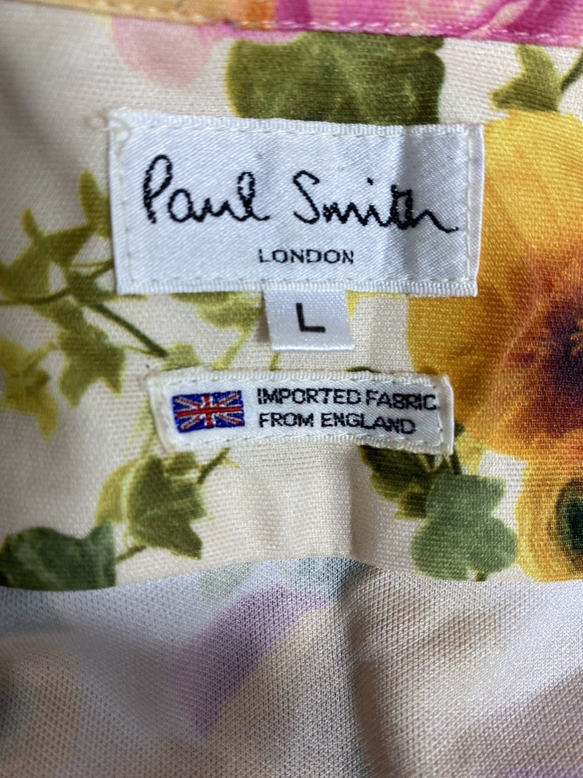 Paul Smith Vintage Paul Smith floral Polyester Size US L / EU 52-54 / 3 - 10 Thumbnail