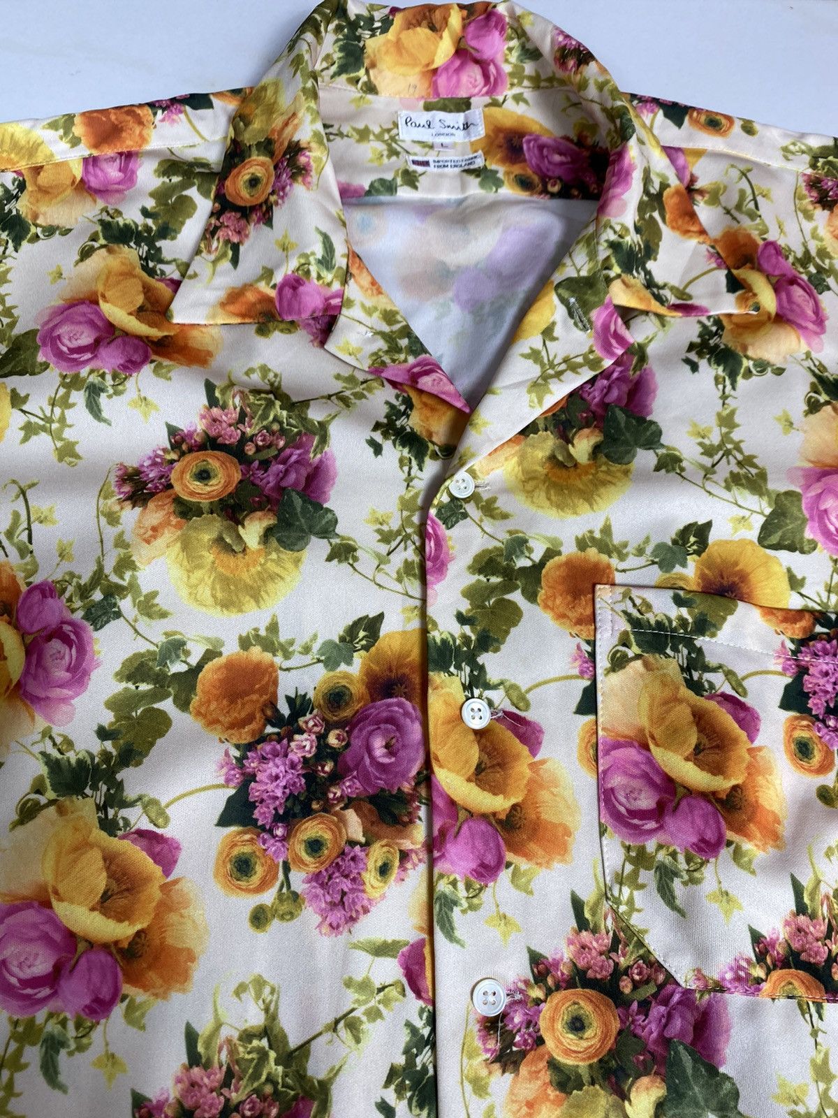 Paul Smith Vintage Paul Smith floral Polyester Size US L / EU 52-54 / 3 - 5 Thumbnail