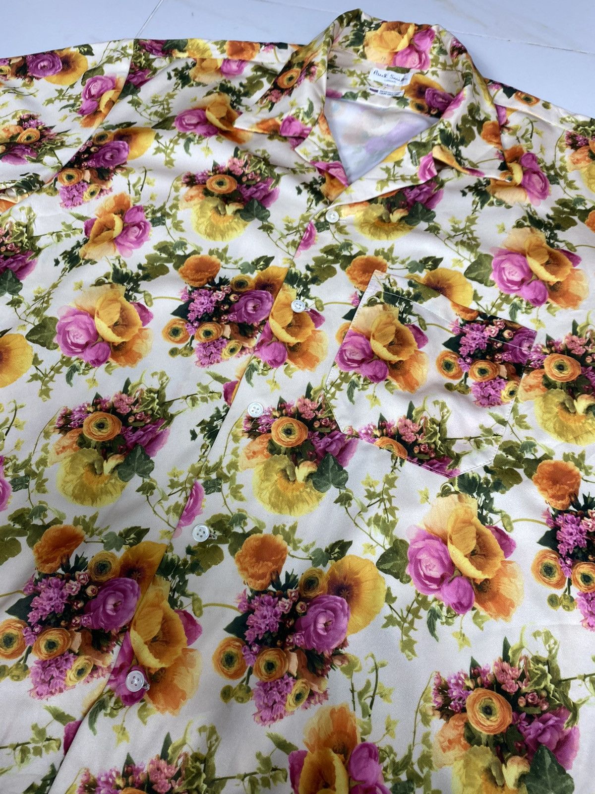 Paul Smith Vintage Paul Smith floral Polyester Size US L / EU 52-54 / 3 - 6 Thumbnail