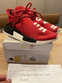 Human race red outlet and black