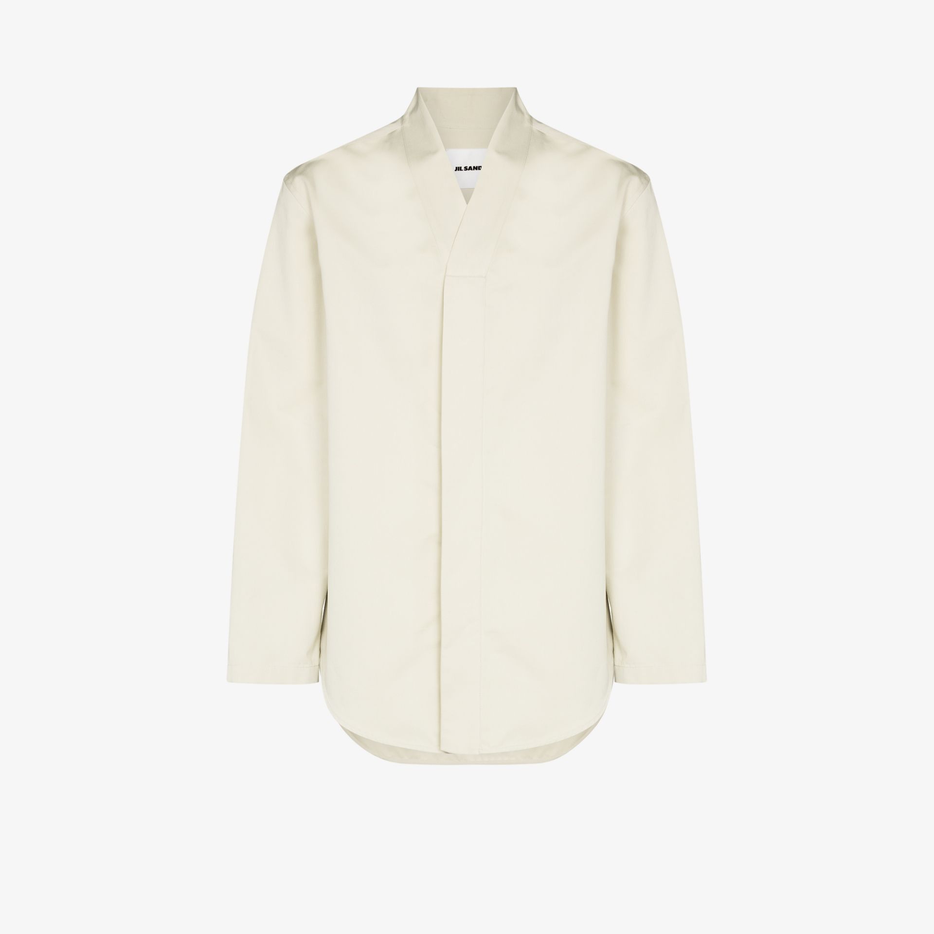Jil Sander Silk Blend Overshirt Kimono-Shirt | Grailed