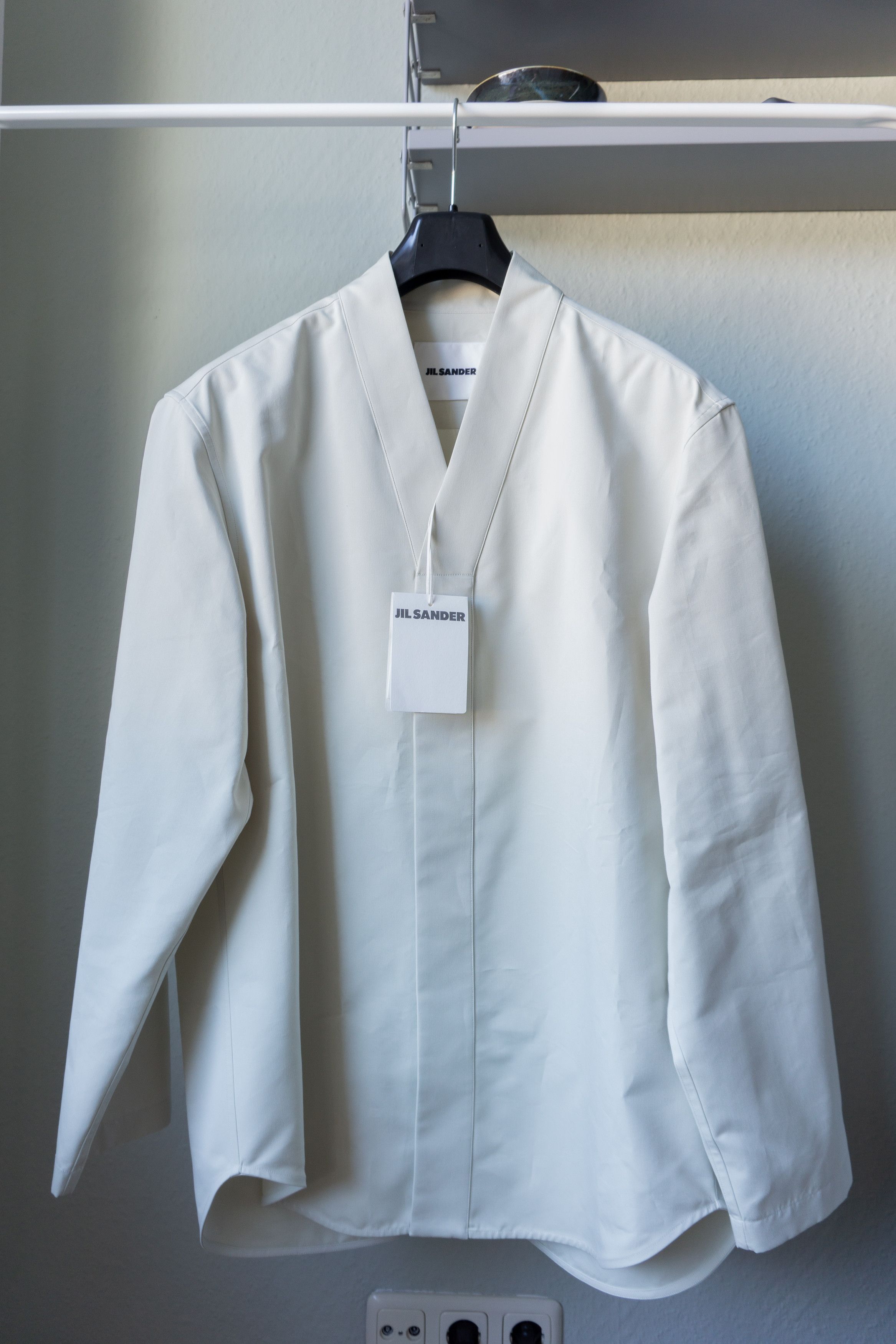 Jil Sander Silk Blend Overshirt Kimono-Shirt | Grailed