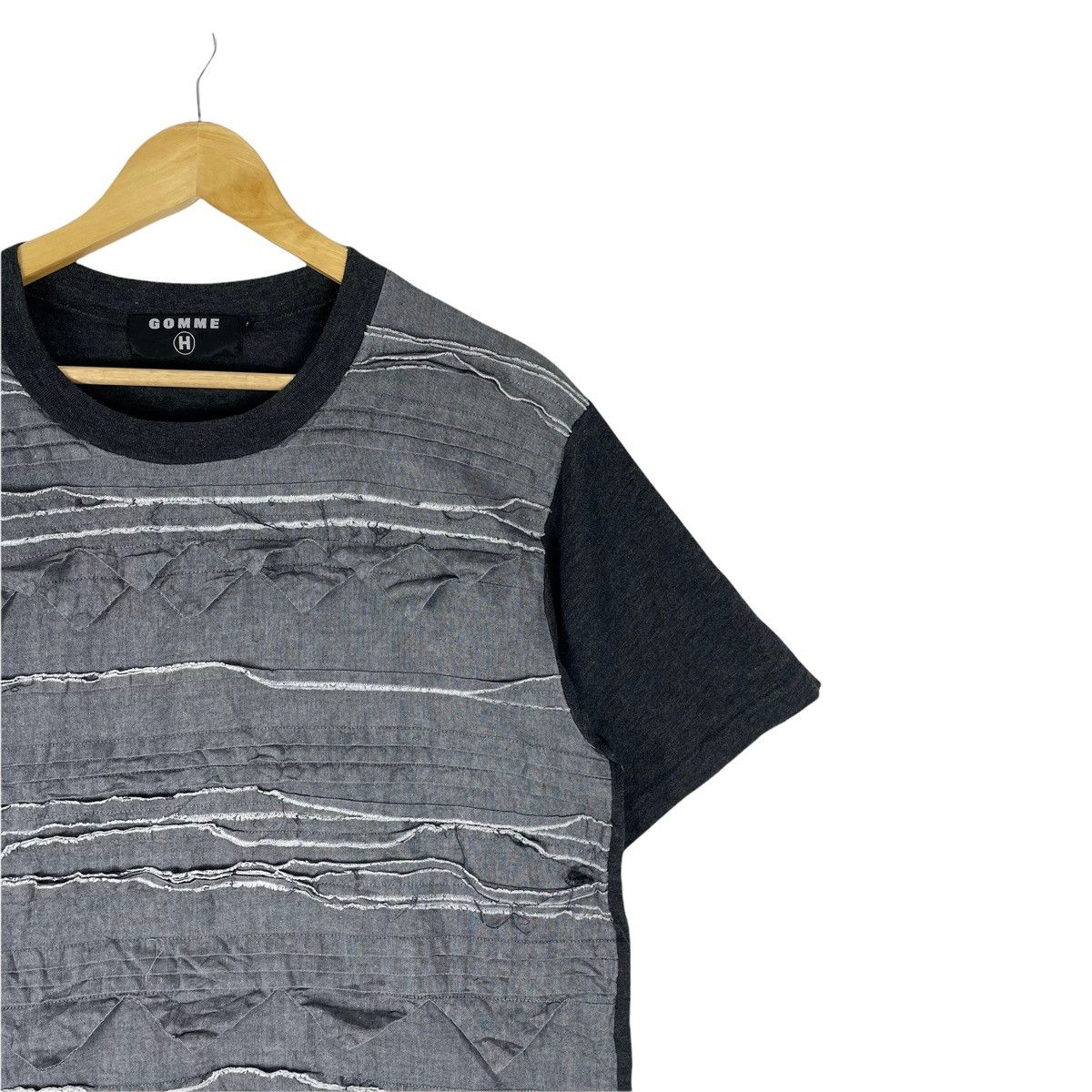 gomme ⚡️GOMME HOMME PATCHWORK TSHIRT INSPIRED JUNYA WATANABE Size US M / EU 48-50 / 2 - 3 Thumbnail