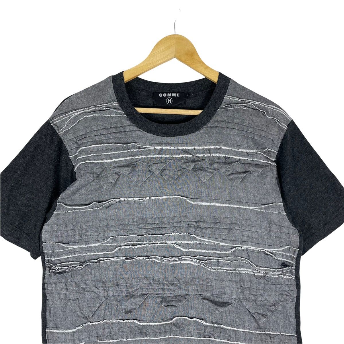 gomme ⚡️GOMME HOMME PATCHWORK TSHIRT INSPIRED JUNYA WATANABE Size US M / EU 48-50 / 2 - 2 Thumbnail