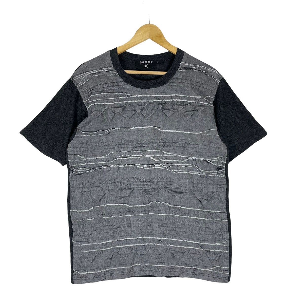 gomme ⚡️GOMME HOMME PATCHWORK TSHIRT INSPIRED JUNYA WATANABE Size US M / EU 48-50 / 2 - 1 Thumbnail
