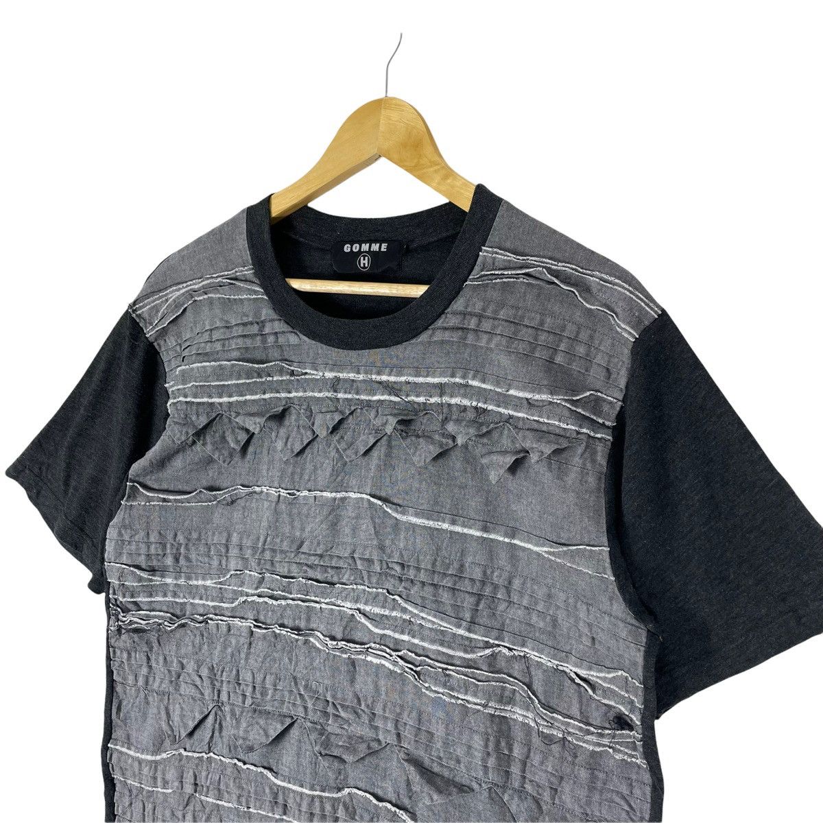 gomme ⚡️GOMME HOMME PATCHWORK TSHIRT INSPIRED JUNYA WATANABE Size US M / EU 48-50 / 2 - 4 Thumbnail