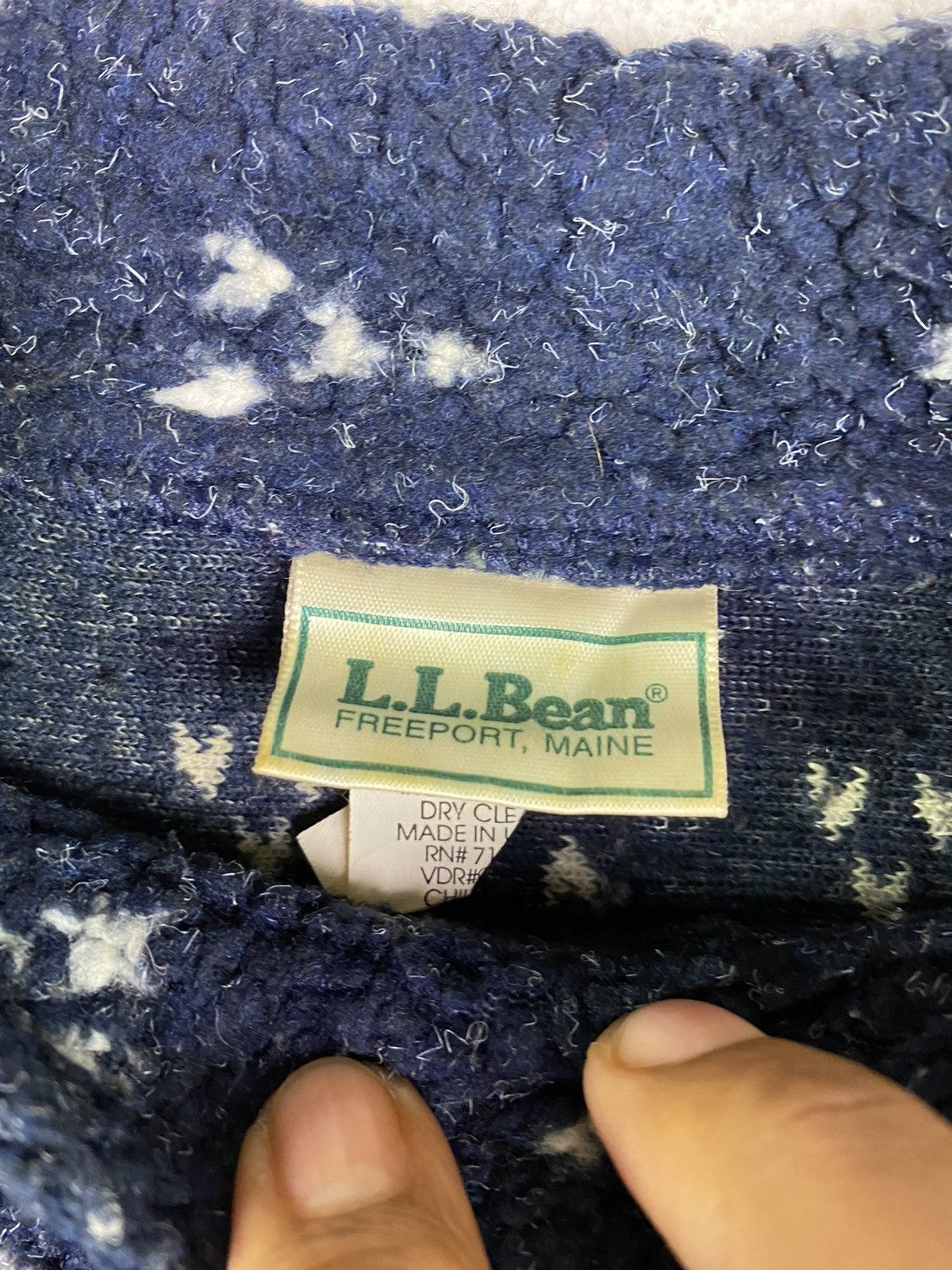 L.L. Bean 🔥SALE🔥L.L BEAN VINTAGE FLEECE Size US M / EU 48-50 / 2 - 6 Thumbnail