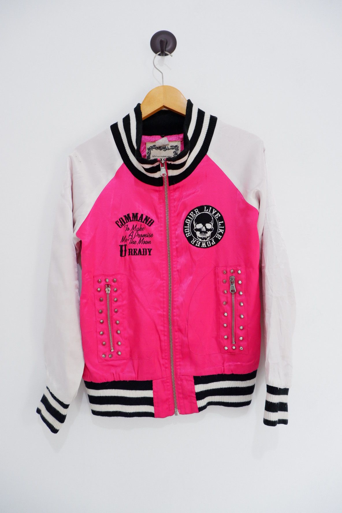 Hysteric Glamour Vintage Dig Deep Embroidered Skull Sukajan Jacket Size US M / EU 48-50 / 2 - 2 Thumbnail