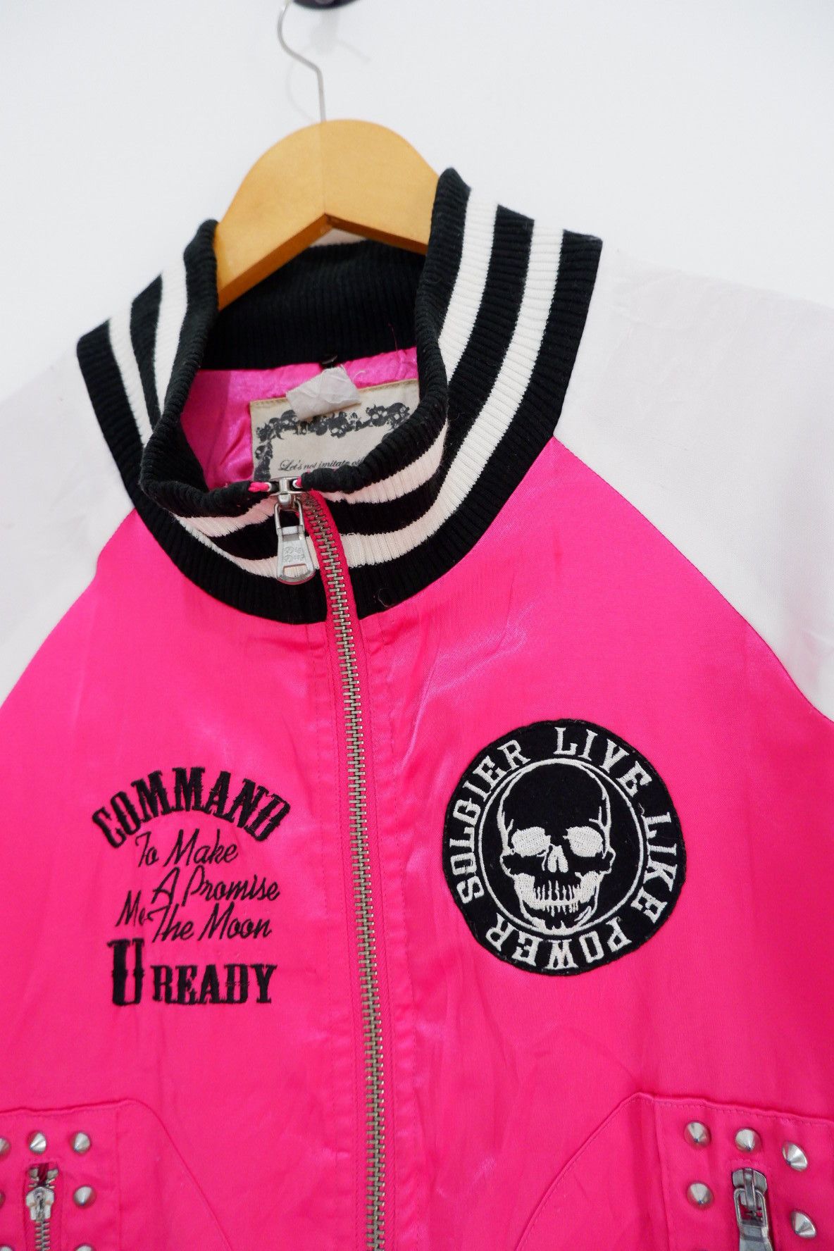 Hysteric Glamour Vintage Dig Deep Embroidered Skull Sukajan Jacket Size US M / EU 48-50 / 2 - 5 Thumbnail