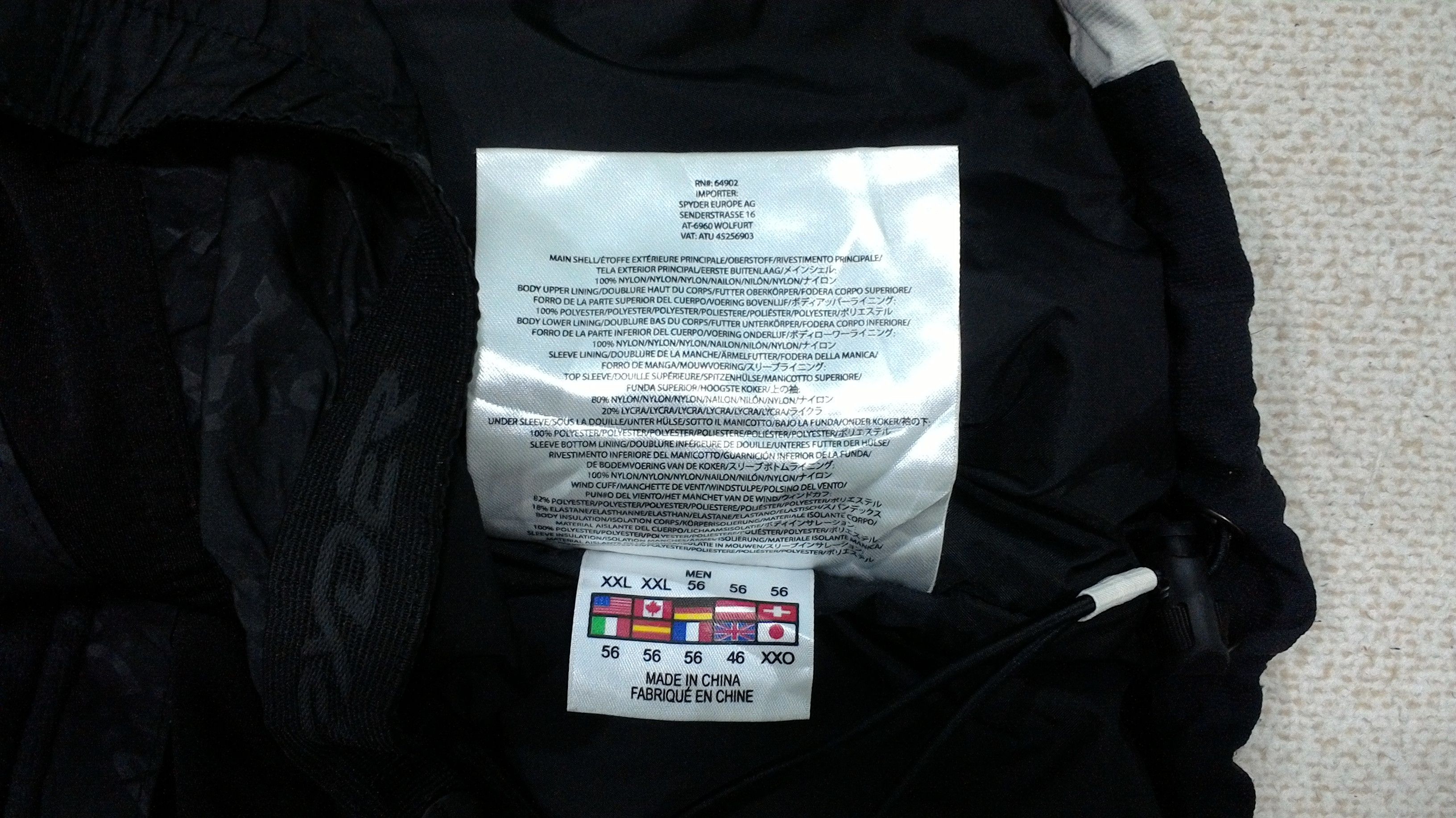 Spyder SPYDER Jacket Size US XXL / EU 58 / 5 - 5 Thumbnail