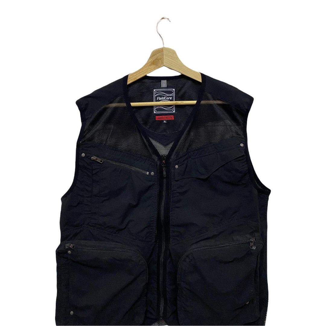 Japanese Brand RARE🔥JAPANESE FIELD CORE HYBRID NET TACTICAL VEST JACKET Size US M / EU 48-50 / 2 - 5 Thumbnail