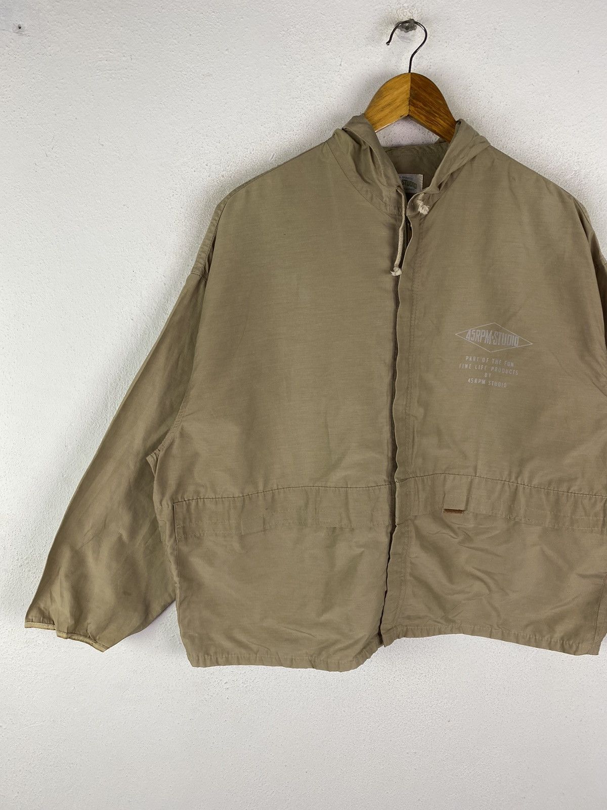 45rpm × Japanese Brand × Vintage 🔥SALE🔥45rpm STUDIO VINTAGE OVERSIZED DESIGN JACKET Size US L / EU 52-54 / 3 - 4 Thumbnail