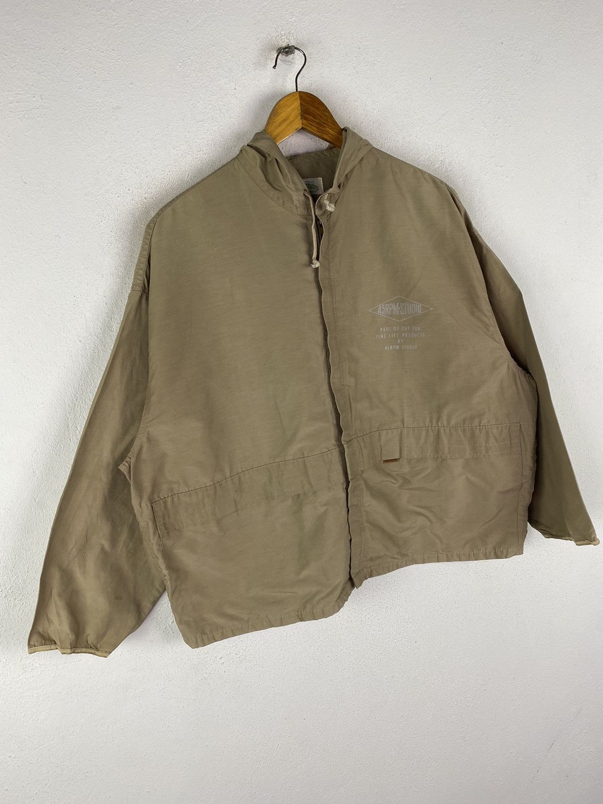 45rpm × Japanese Brand × Vintage 🔥SALE🔥45rpm STUDIO VINTAGE OVERSIZED DESIGN JACKET Size US L / EU 52-54 / 3 - 3 Thumbnail