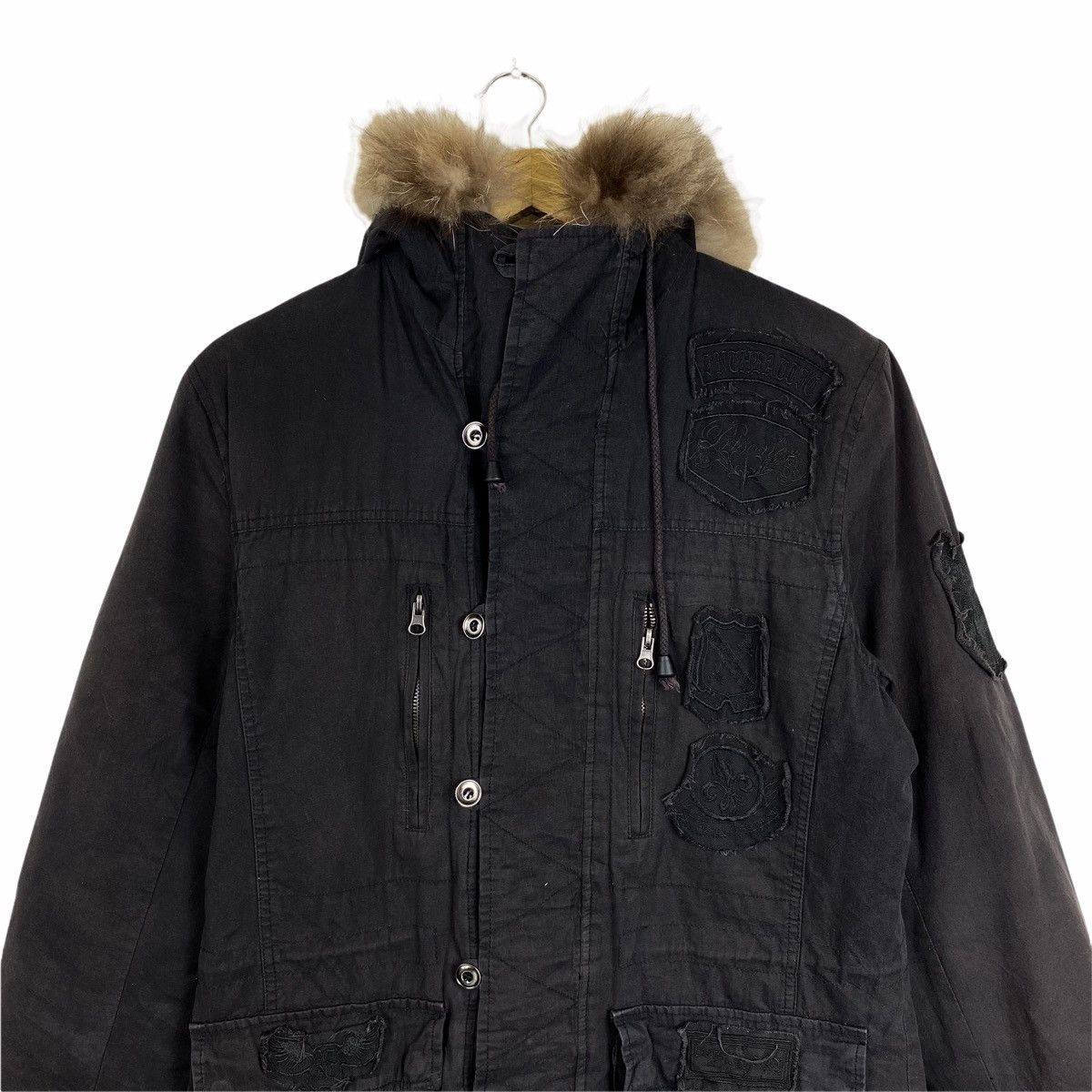 In The Attic × Vintage VINTAGE IN THE ATTIC PATCH DESIGN HOODIE PARKAS JACKET Size US L / EU 52-54 / 3 - 7 Thumbnail
