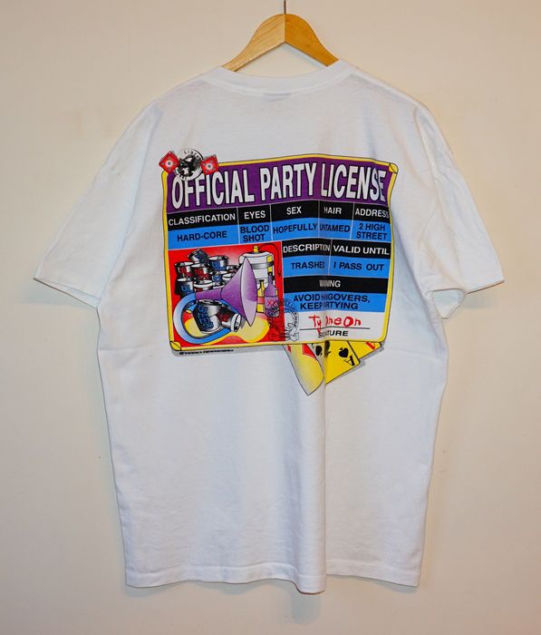 Vintage Coed Sportswear Vintage 90s Official Party License tshirt