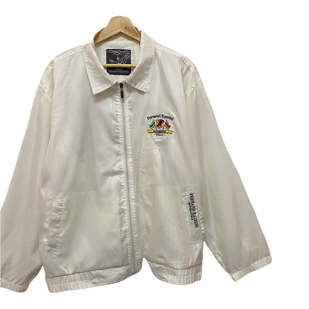 Eidos Napoli × Vintage 🔥VINTAGE FERNAND RAZZINI ITALY EMBROIDERY ZIPPER JACKET Size US M / EU 48-50 / 2 - 7 Thumbnail