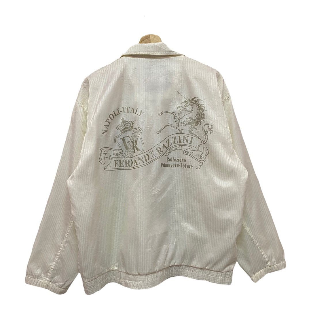 Eidos Napoli × Vintage 🔥VINTAGE FERNAND RAZZINI ITALY EMBROIDERY ZIPPER JACKET Size US M / EU 48-50 / 2 - 3 Thumbnail
