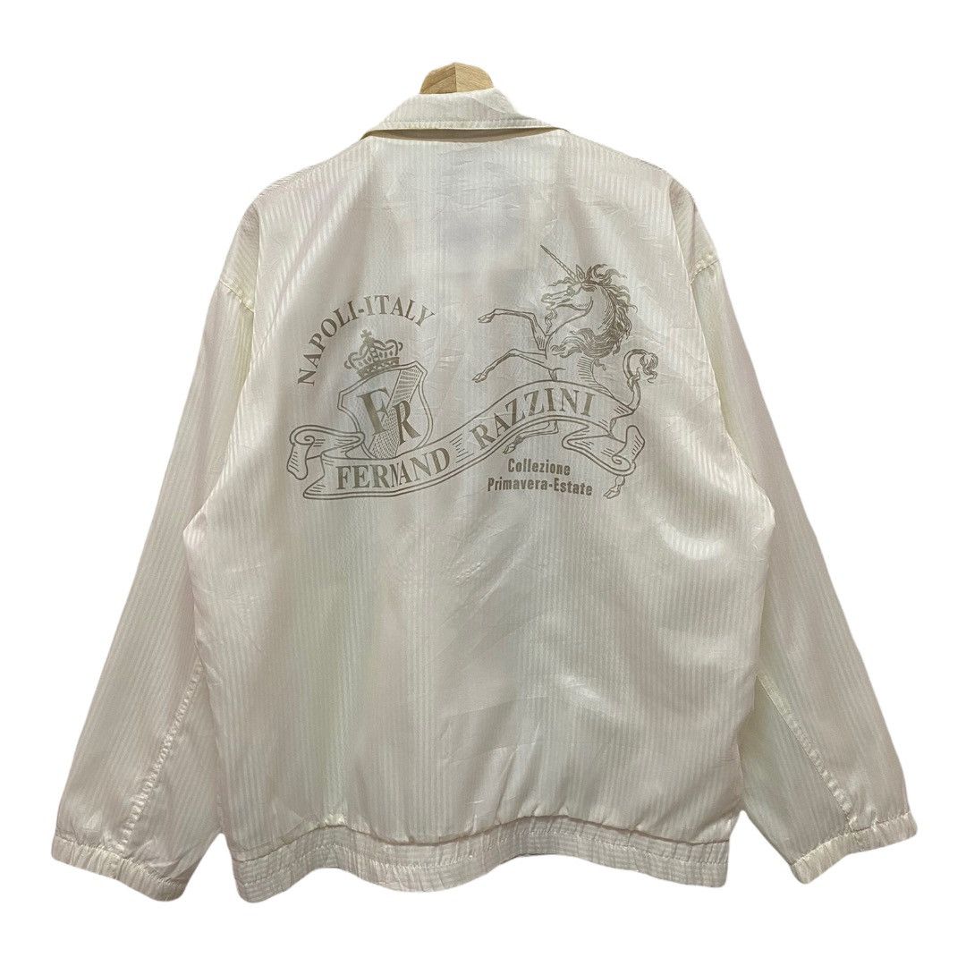 Eidos Napoli × Vintage 🔥VINTAGE FERNAND RAZZINI ITALY EMBROIDERY ZIPPER JACKET Size US M / EU 48-50 / 2 - 10 Thumbnail