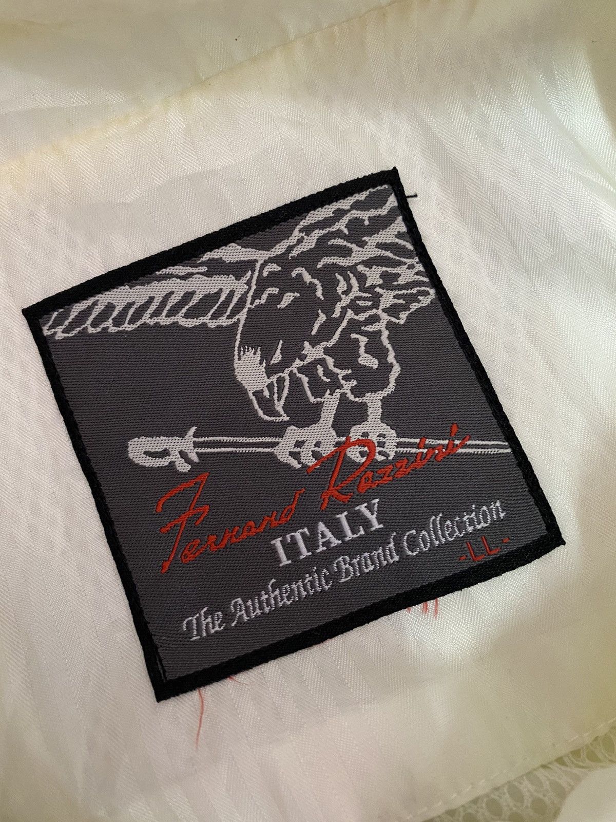 Eidos Napoli × Vintage 🔥VINTAGE FERNAND RAZZINI ITALY EMBROIDERY ZIPPER JACKET Size US M / EU 48-50 / 2 - 12 Thumbnail