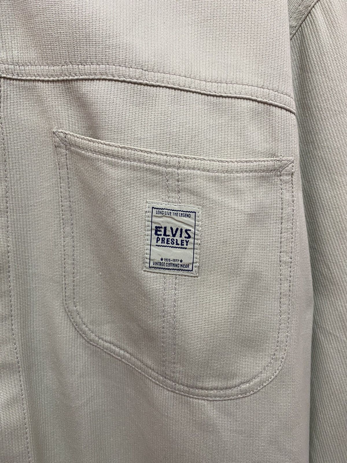 Japanese Brand 🔥VINTAGE ELVIS PRESLEY THE KING OF ROCK CHORE JACKET Size US M / EU 48-50 / 2 - 7 Thumbnail