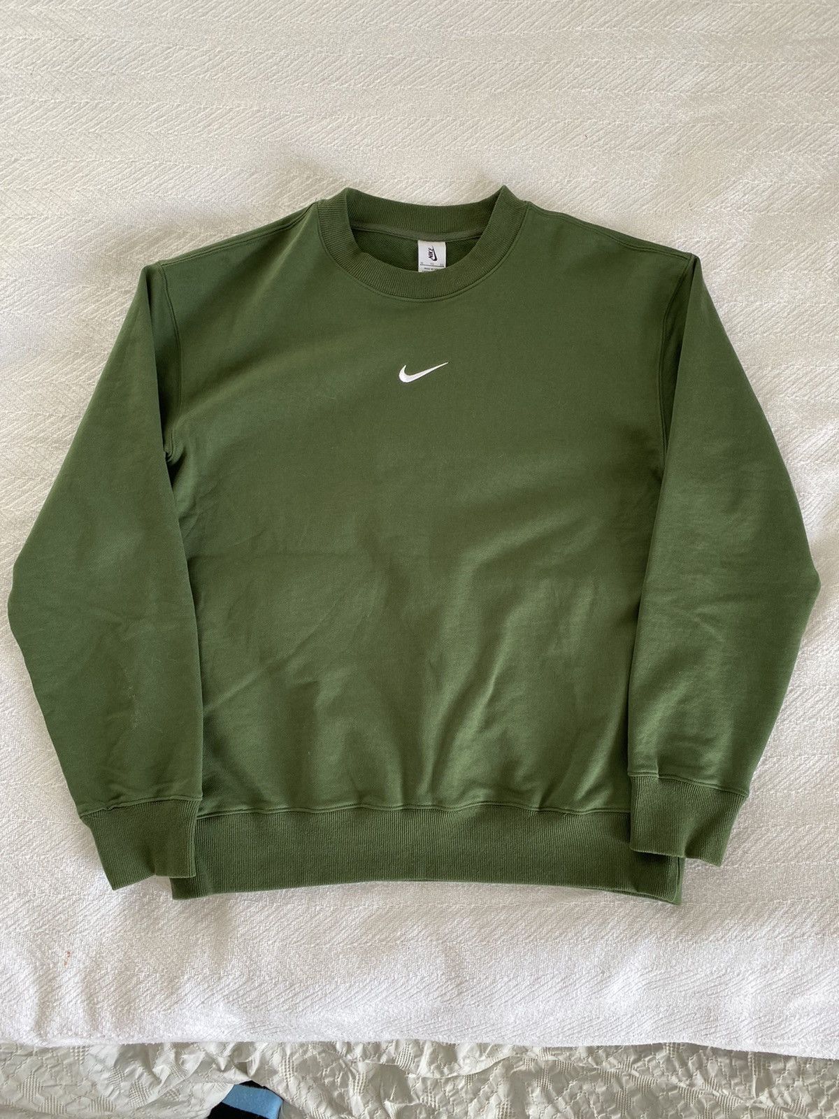 Nike × Vintage Vintage Nike Green Crewneck Size US XL / EU 56 / 4 - 2 Thumbnail