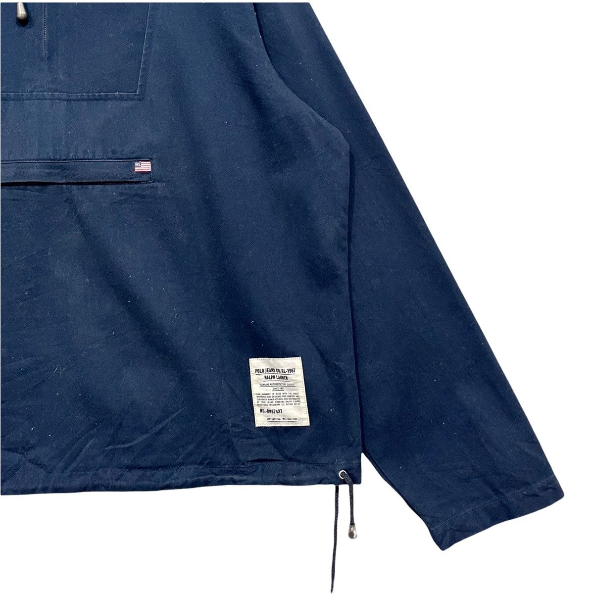 Polo Ralph Lauren Vintage!! Polo Jeans Co Ralph Lauren Anorak Hoodie Size US L / EU 52-54 / 3 - 4 Thumbnail