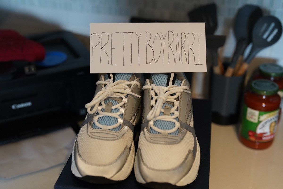 Dior Dior B22 White Blue Size US 12 / EU 45 - 25 Thumbnail