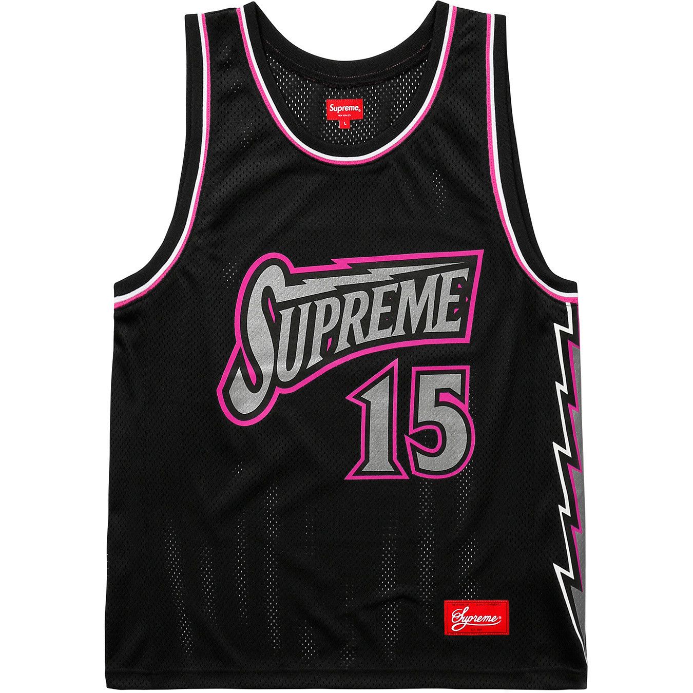 Supreme Bolt Basketball Jersey Size US S / EU 44-46 / 1 - 8 Thumbnail