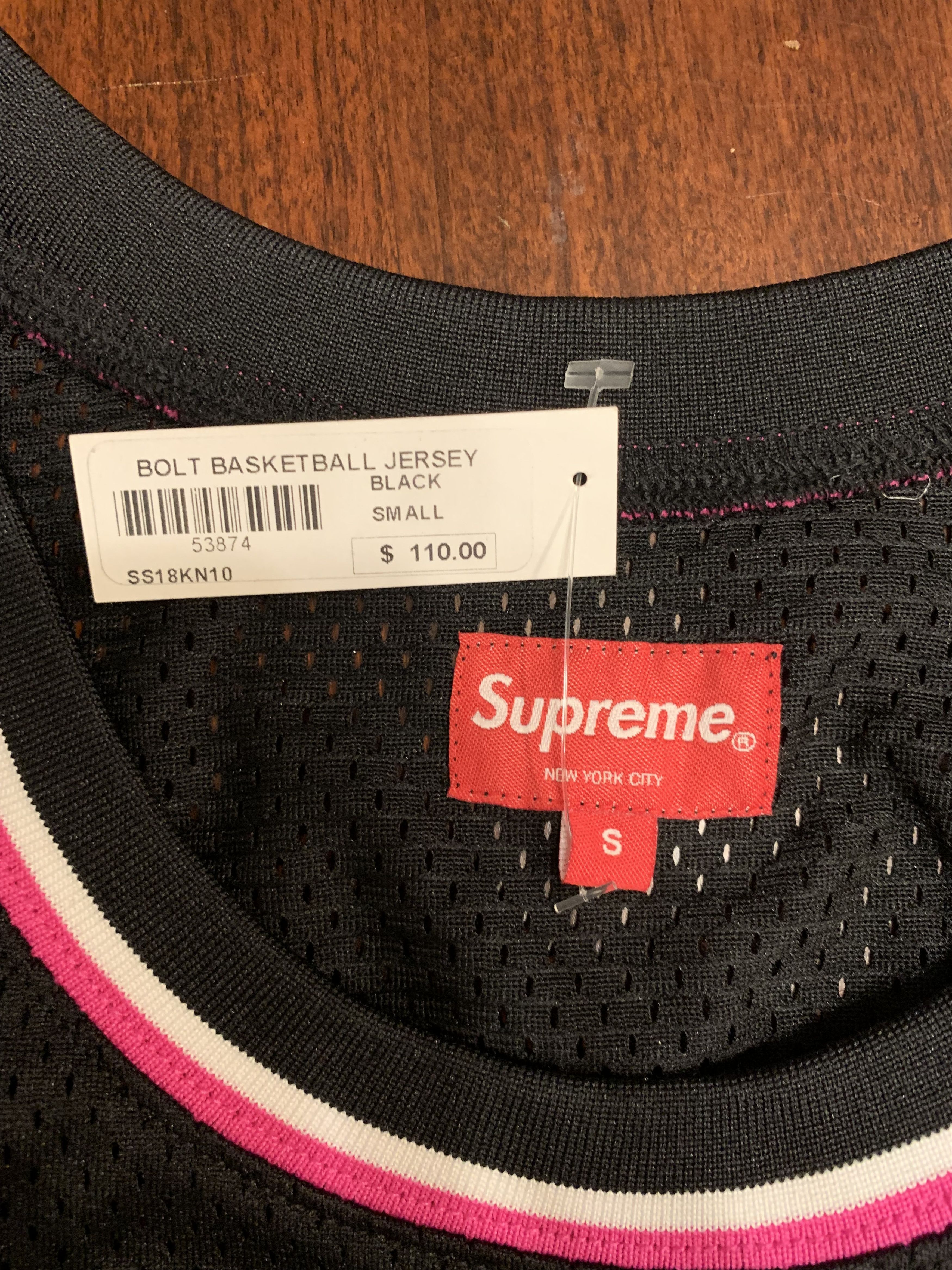Supreme Bolt Basketball Jersey Size US S / EU 44-46 / 1 - 6 Thumbnail