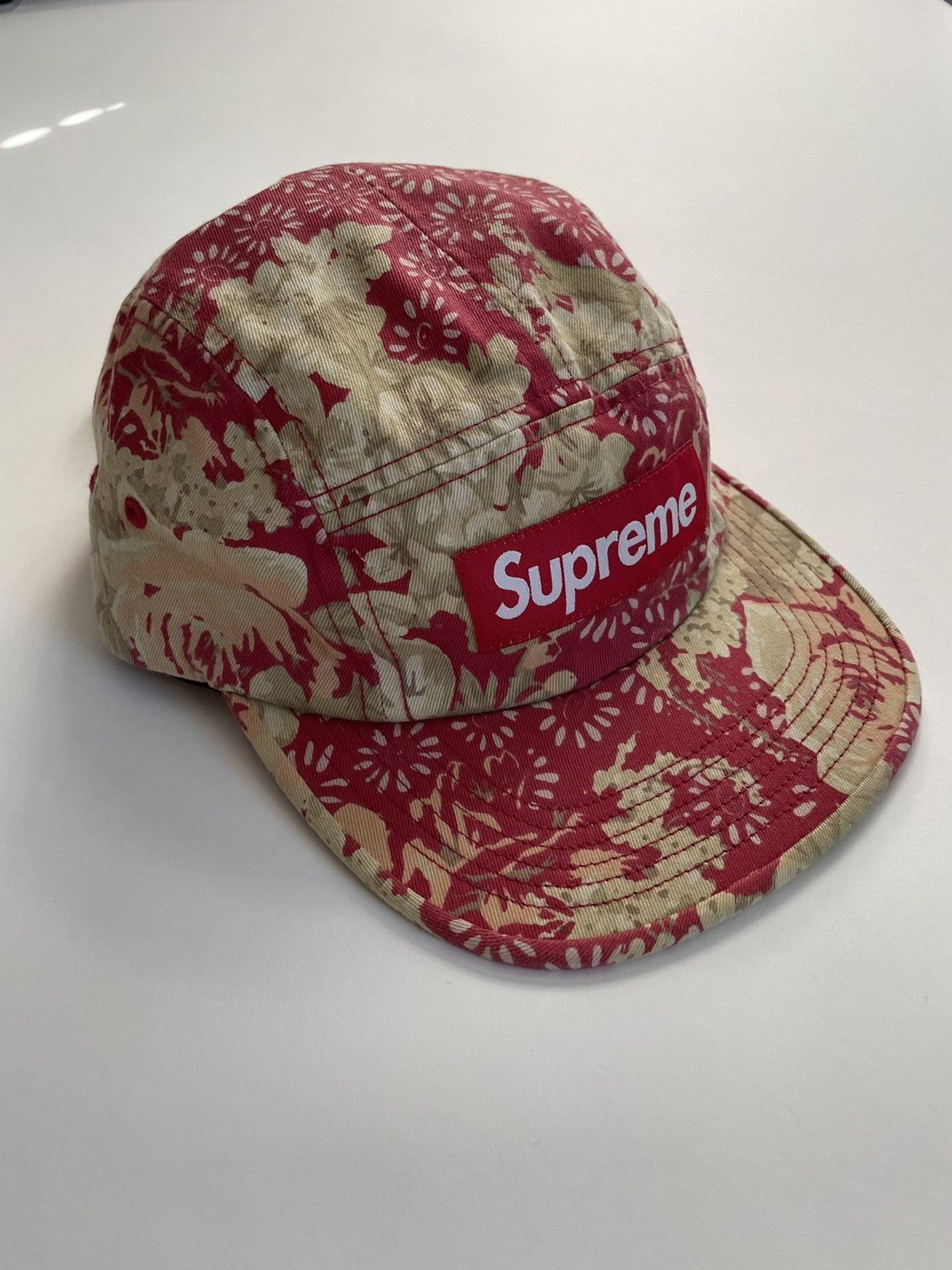 Supreme Supreme 5 panel box cap floral | Grailed