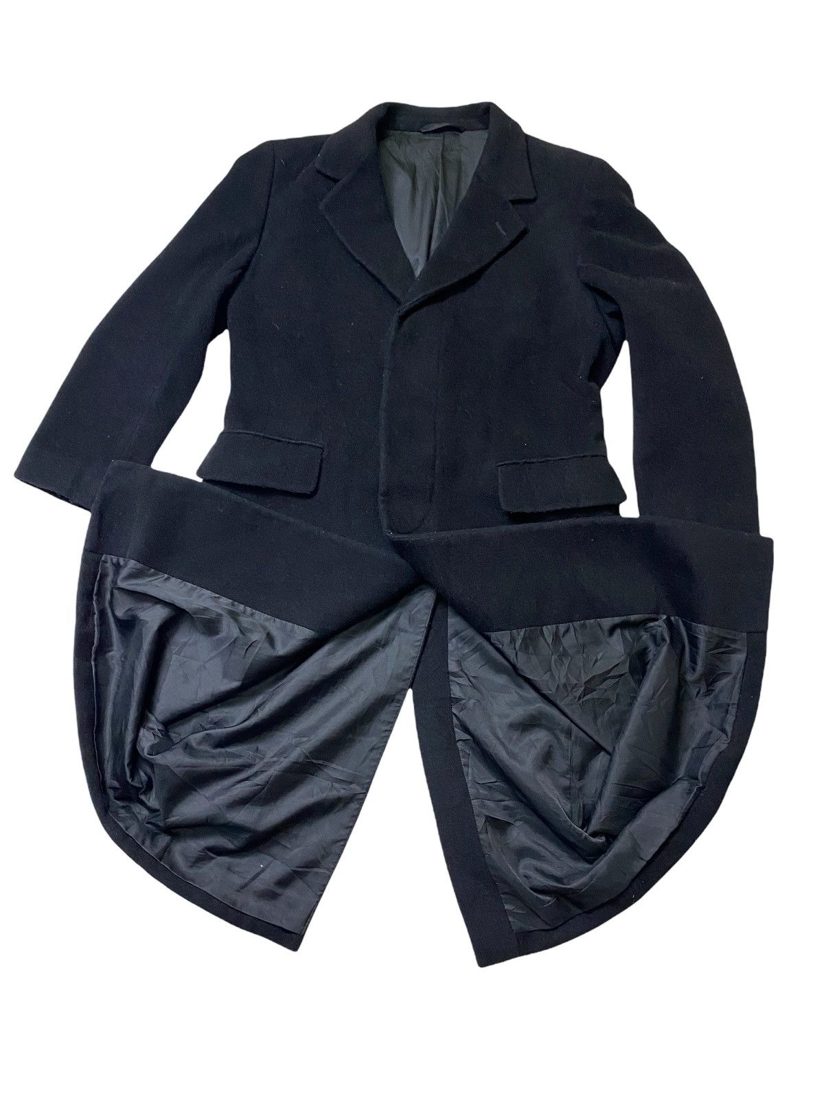 Yohji Yamamoto Yohji yamamoto A.A.R Durban X Alpaca&Mohair wool overcoat Size US M / EU 48-50 / 2 - 8 Thumbnail