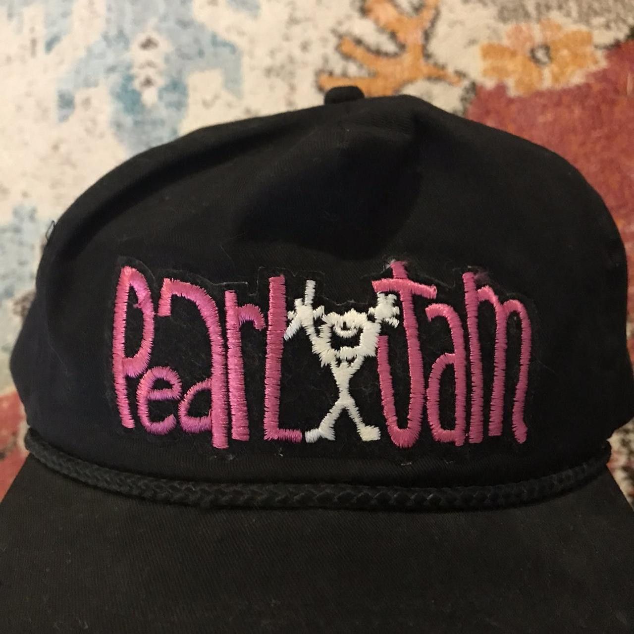 Band Tees × Vintage Vintage 90s Pearl Jam Embroidered Hat | Grailed