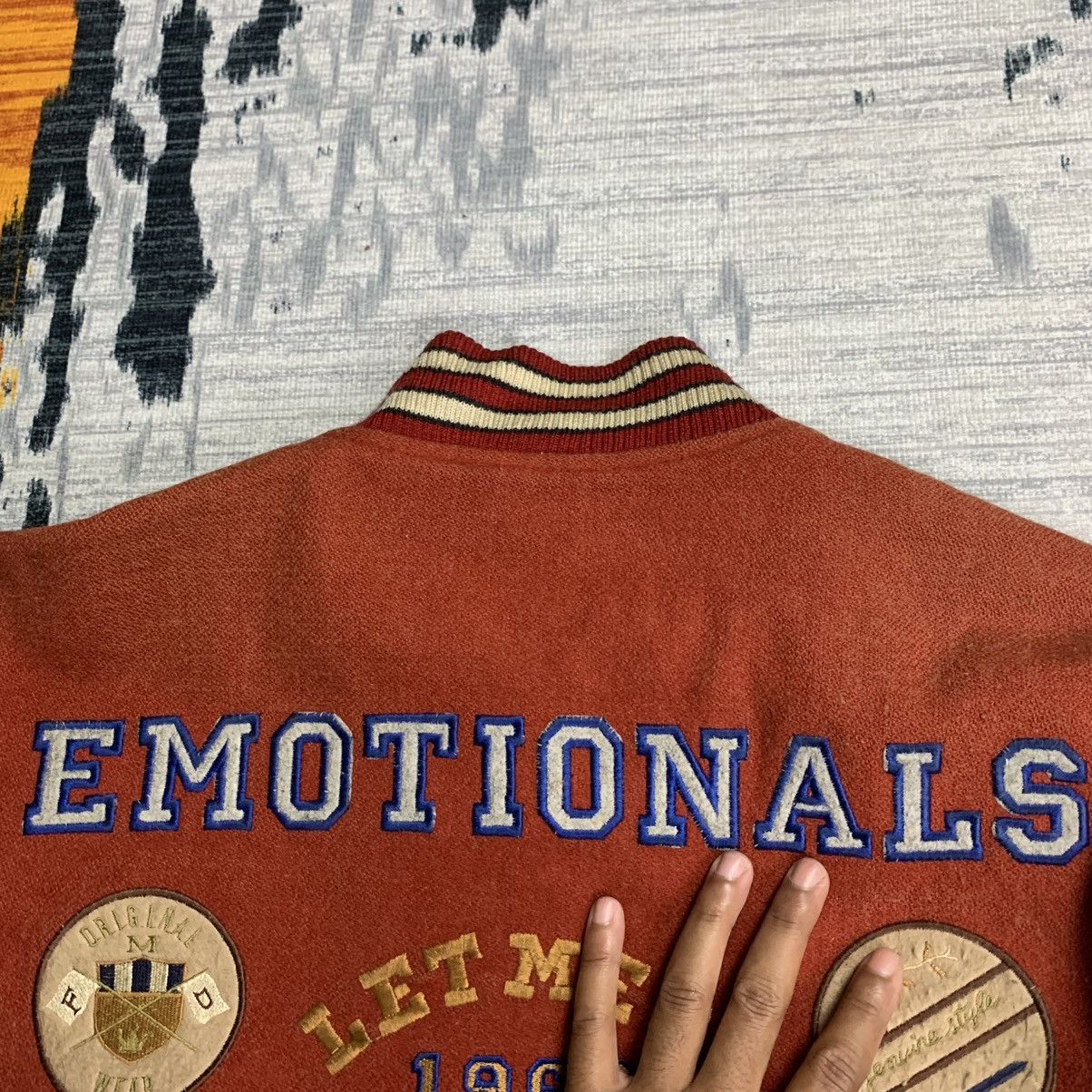 Japanese Brand × Vintage 🔥Nk181🔥Men's Flandre Leather varsity jackets Size US L / EU 52-54 / 3 - 11 Thumbnail