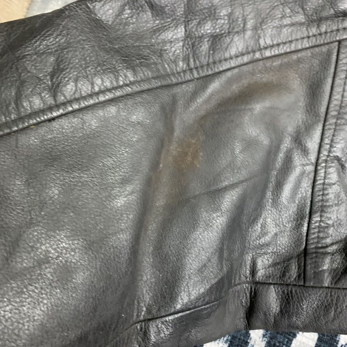 Japanese Brand × Vintage 🔥Nk181🔥Men's Flandre Leather varsity jackets Size US L / EU 52-54 / 3 - 7 Thumbnail