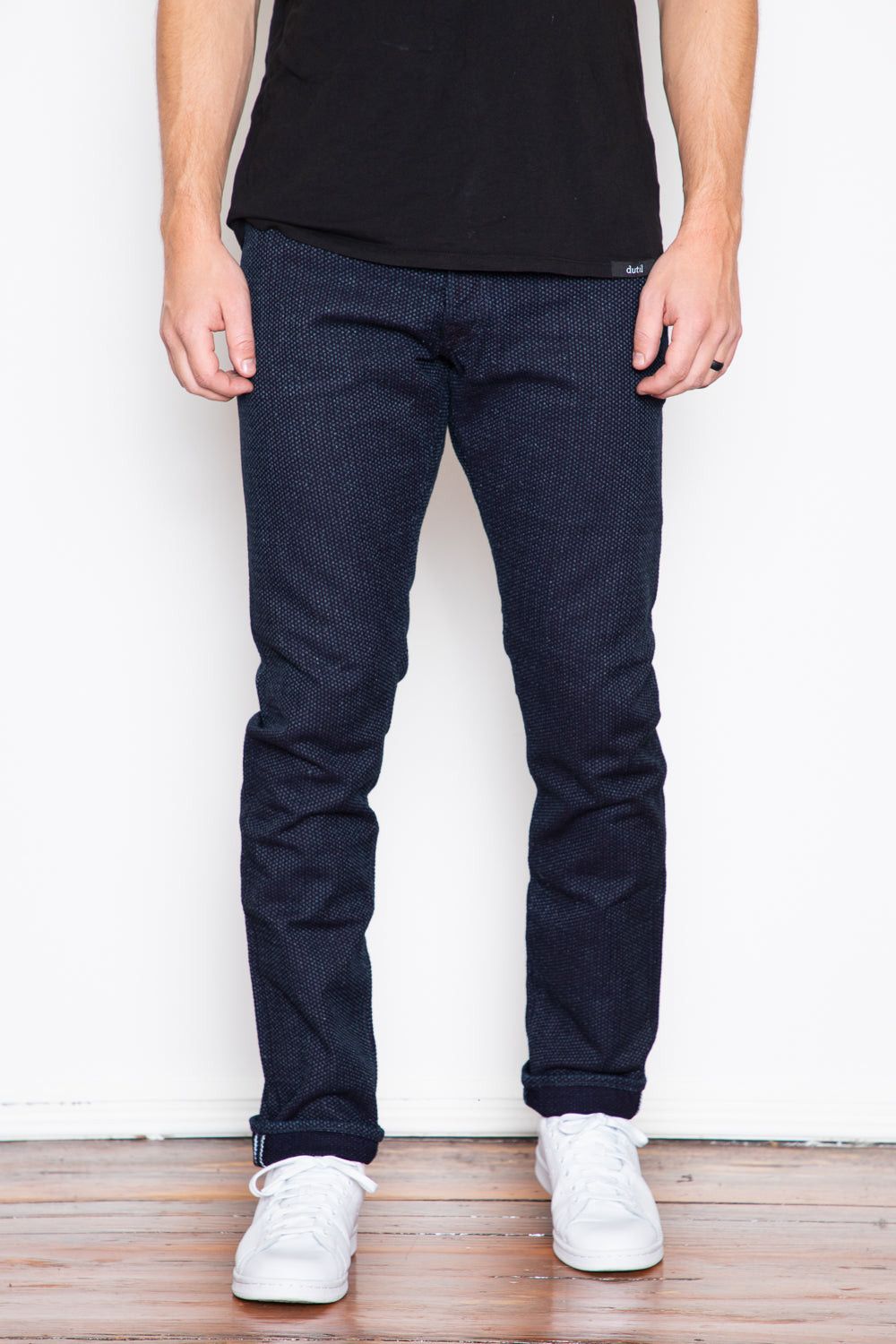 Pure Blue Japan Double Indigo Sashiko Selvedge Pant - Relaxed Tapered 1153 Size US 31 - 2 Preview