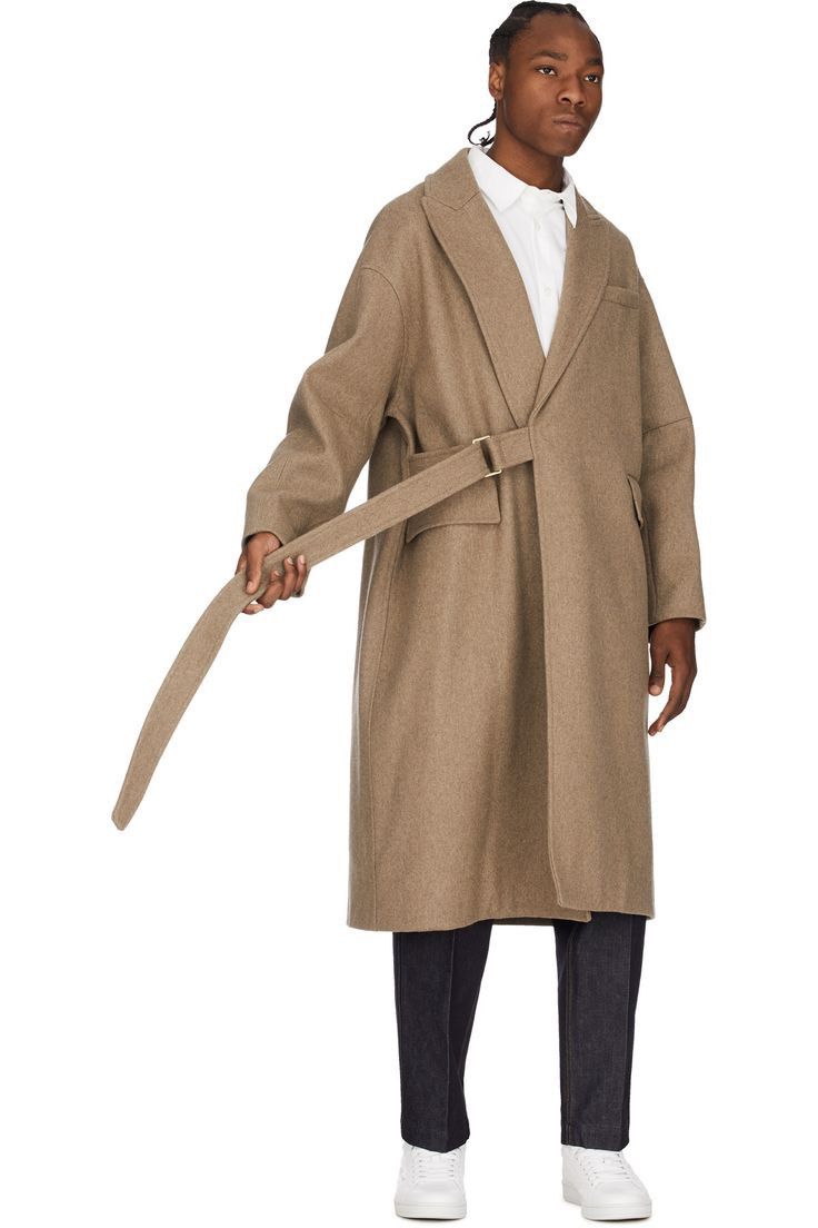 Maison Kitsune Oversized Wrap Over Coat Size US M / EU 48-50 / 2 - 8 Thumbnail